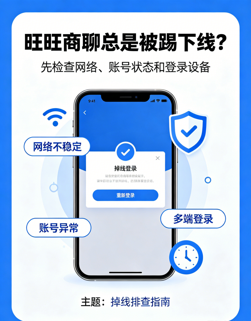 旺旺商聊被踢下线