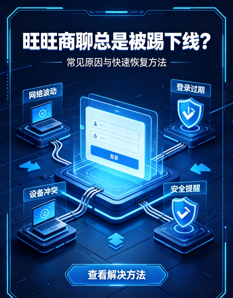 旺旺商聊被踢下线