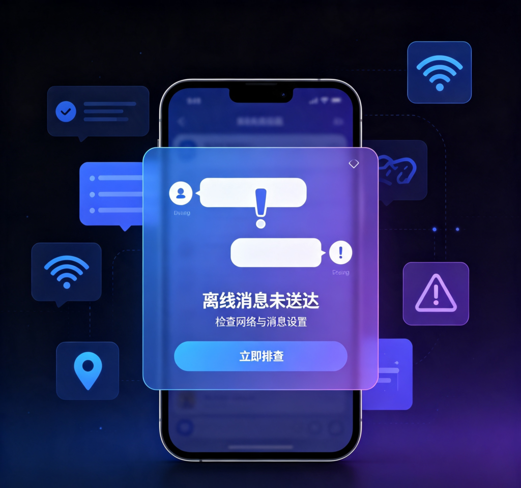 旺旺商聊收不到离线消息