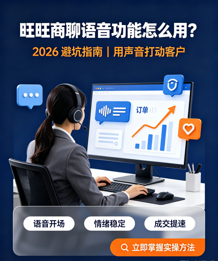 旺旺商聊客服语音技巧
