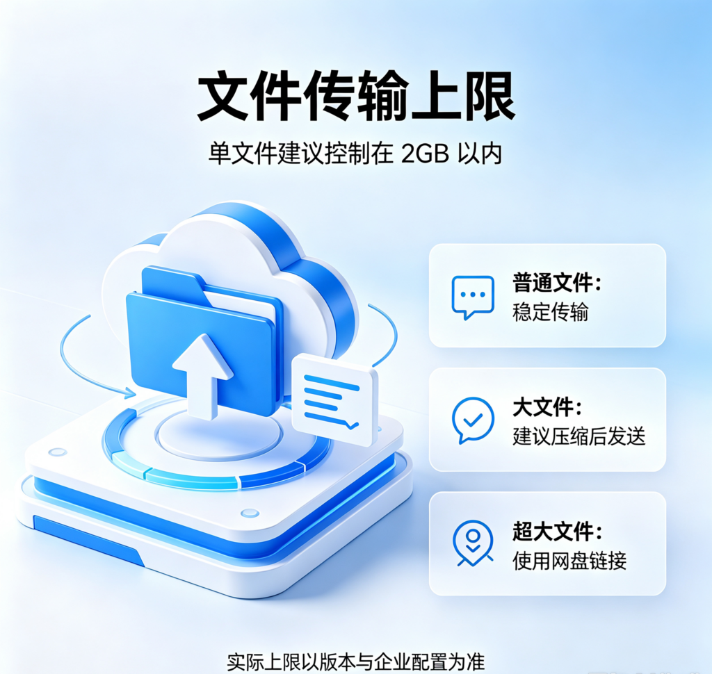 旺旺商聊文件传输上限