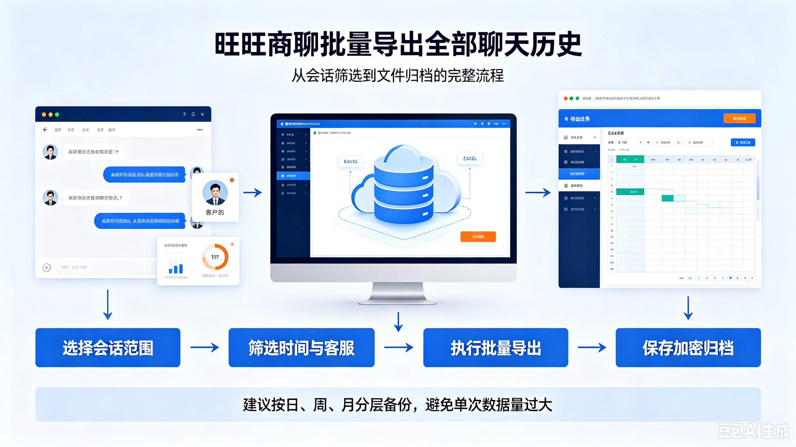 旺旺商聊历史记录备份